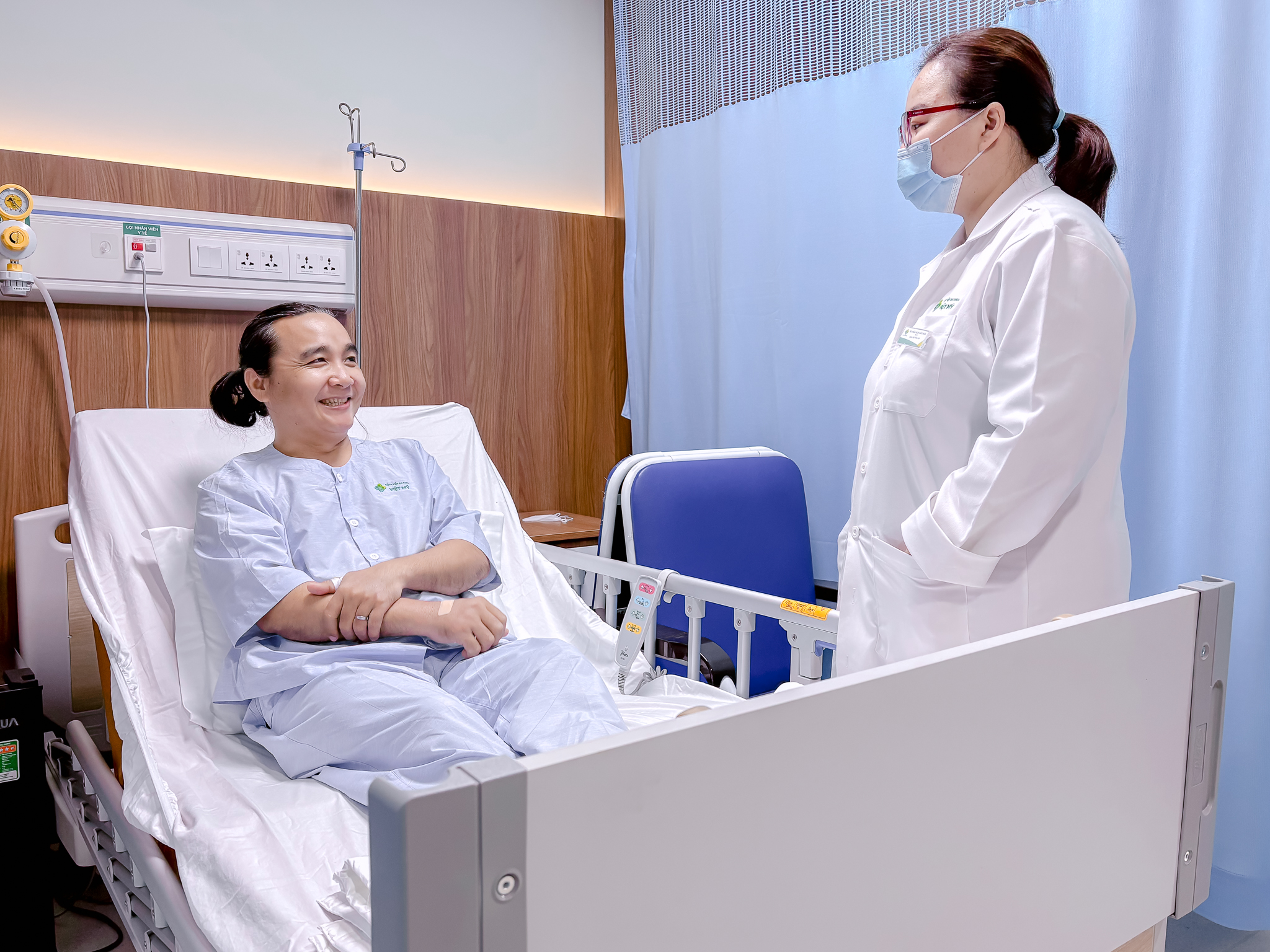 Anh Nguyá»n HoÃ&nbsp;i B. (41 tuá»i, HCM) ÄÆ°á»£c theo dÃµi vÃ&nbsp; chÄm sÃ³c táº¡i Bá»nh viá»n Äa khoa Viá»t Má»¹..jpg